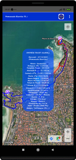 TraJecSan : Enregistrer