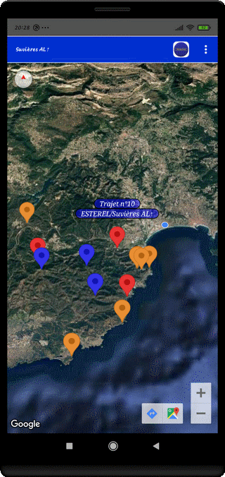 TraJecSan : First Launch