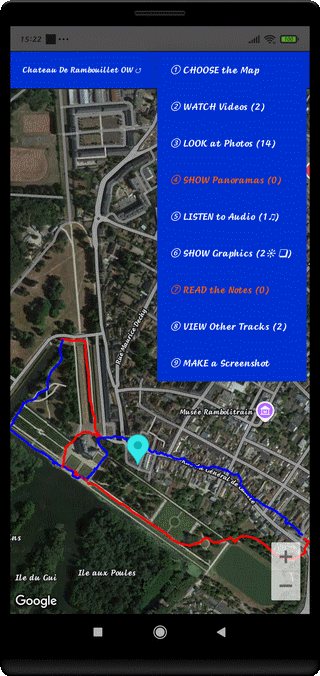 Commandes d'Enregistrer