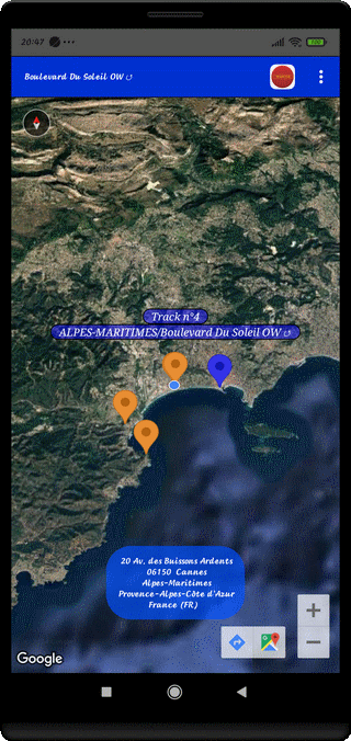 TraJecSan : First Launch