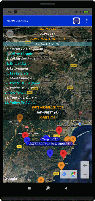 TraJecSan : Accueil Trajets